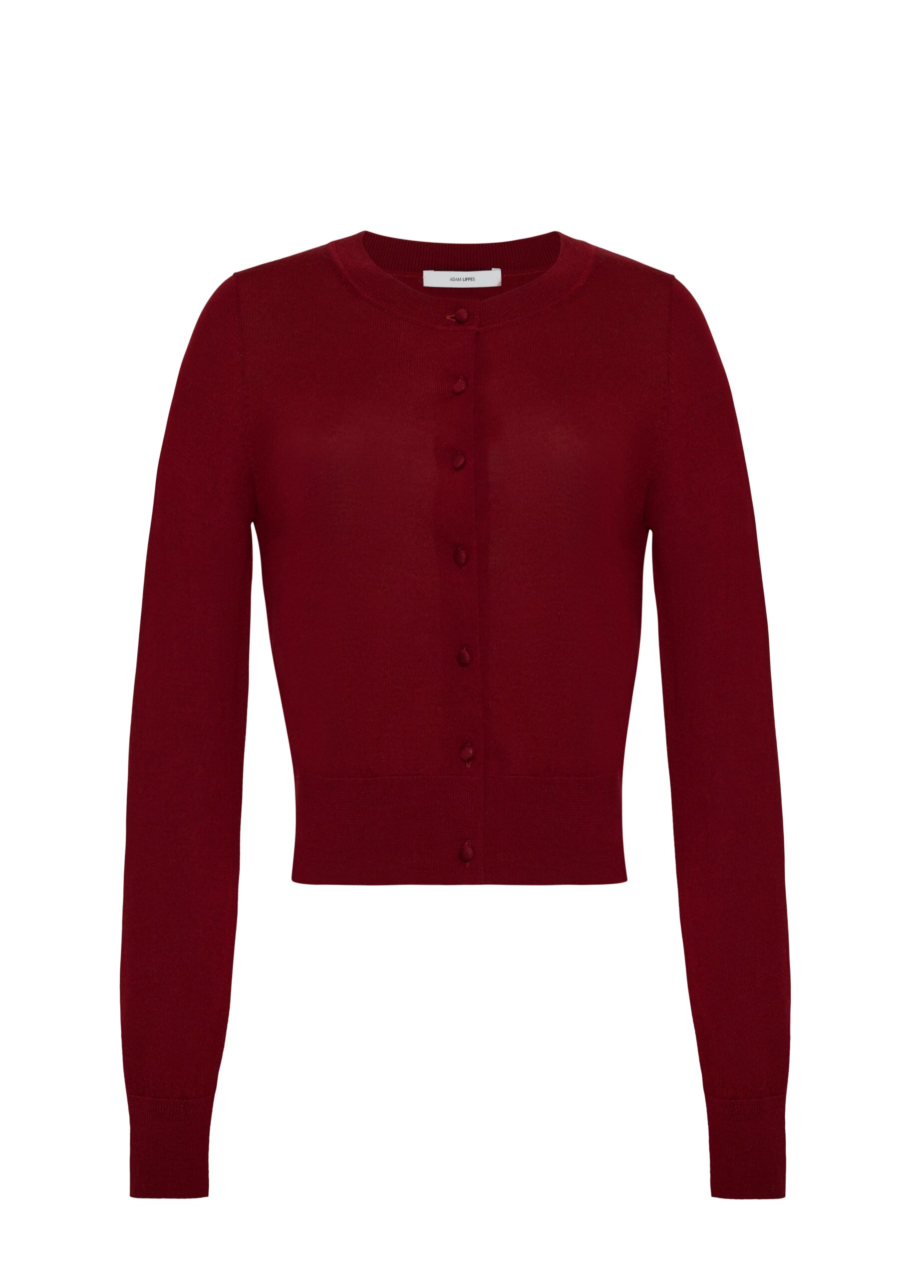 Adam Lippes Worth Cardigan in Fine Cashmere, Merlot Adam Lippes Worth Cardigan in Fine Cashmere, Merlot | Cardigan | Luxury Shoes