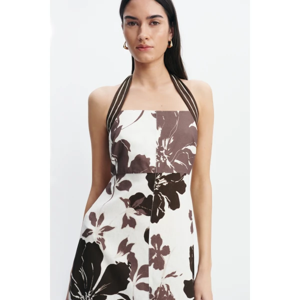 Aje Addie Maxi Dress in Sierra Print | Maxi Dresses | Luxury Shoes 