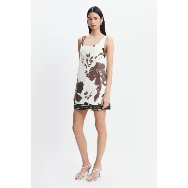 Aje Addie Mini Dress in Sierra Print | Mini Dresses | Luxury Shoes 