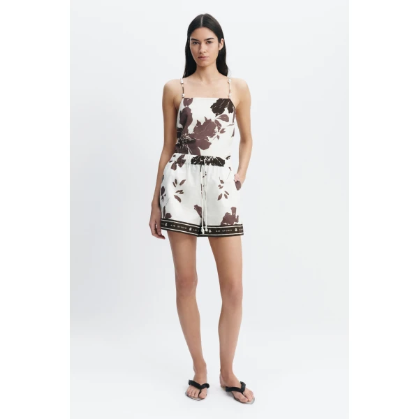 Aje Addie Short in Sierra Print | Shorts | Luxury Shoes 