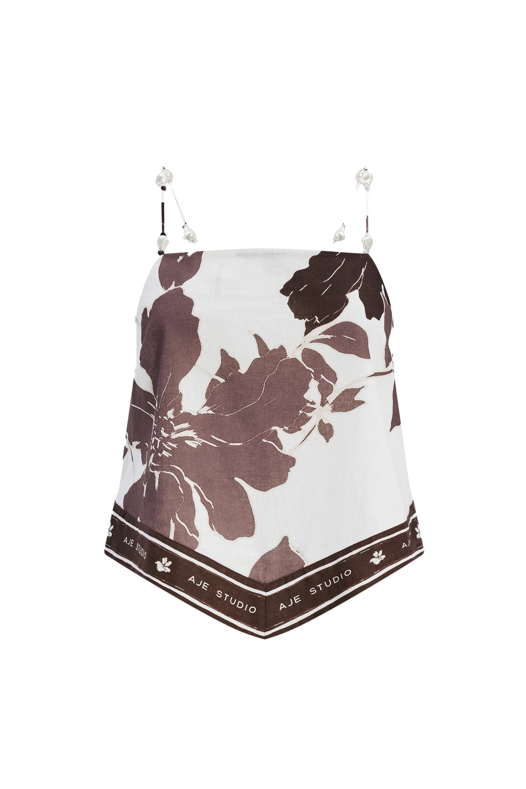 Aje Addie Tie Back Top Sierra Print Aje Addie Tie Back Top in Sierra Print | Tops | Luxury Shoes