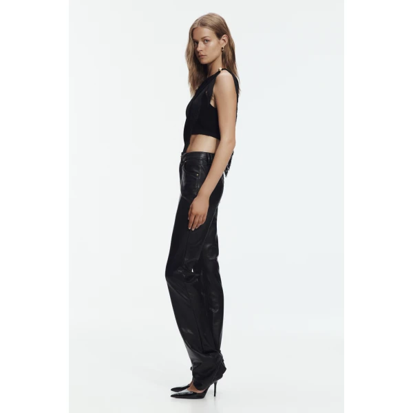 Aje Align Knit Top in Black | Knitwear | Luxury Shoes 