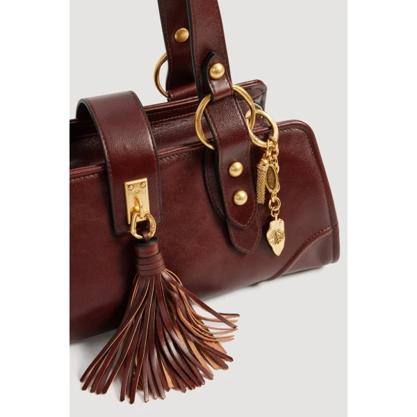 Aje Alive East West Shopper in Dark Tan | Shoulder & Crossbody Bags | Luxury Shoes 