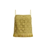 Aje Alora Lace Top in Avocado | Tops | Luxury Shoes 