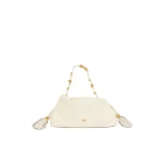 Aje Amber Clutch in Ivory | Clutch Bags | Luxury Shoes 
