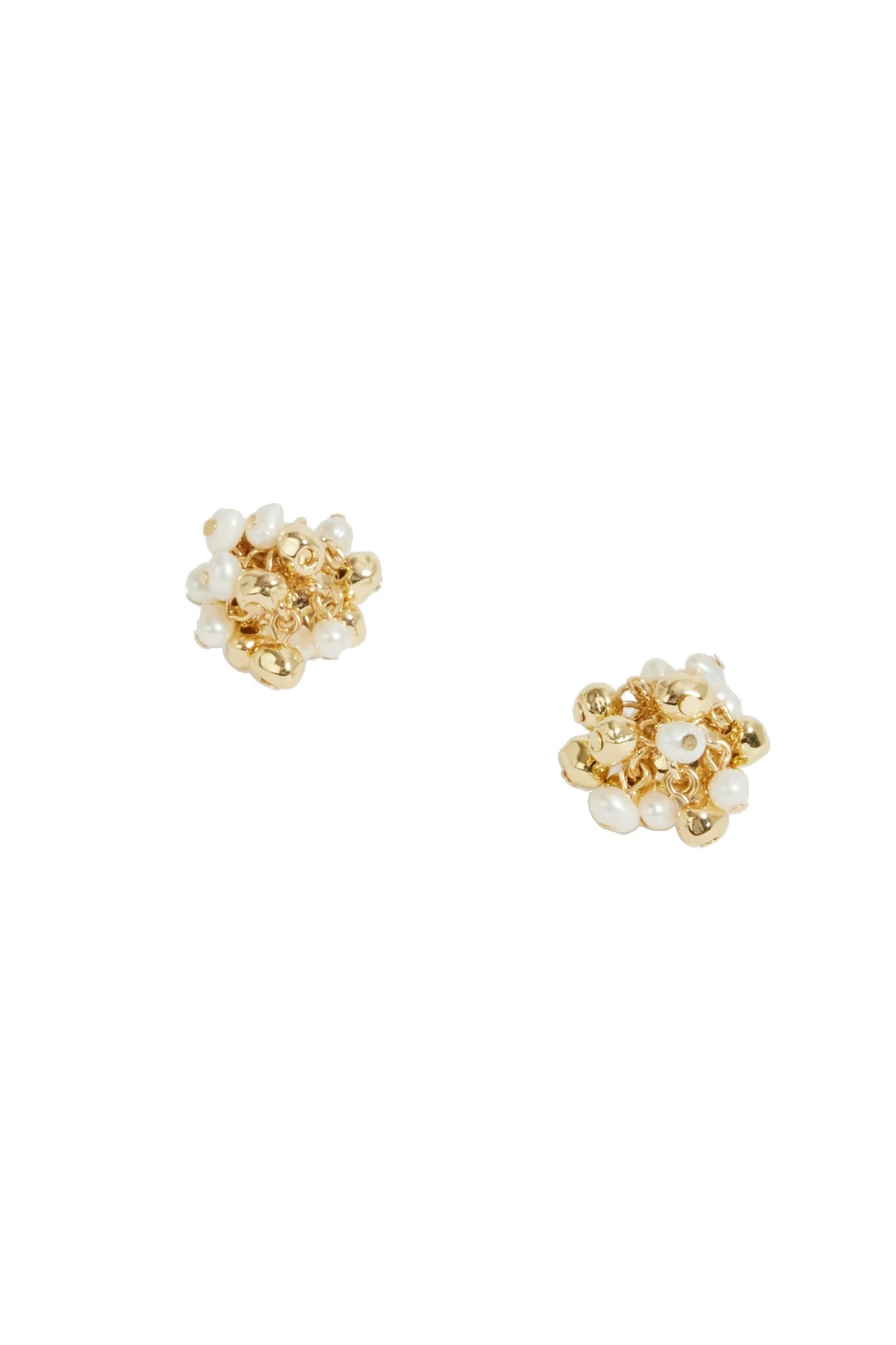 Aje Ana Small Cluster Stud Gold/Pearl Aje Ana Small Cluster Stud in Gold/Pearl | Earrings | Luxury Shoes