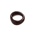 Aje Archela Resin Bangle in Brown | Bracelets | Luxury Shoes 