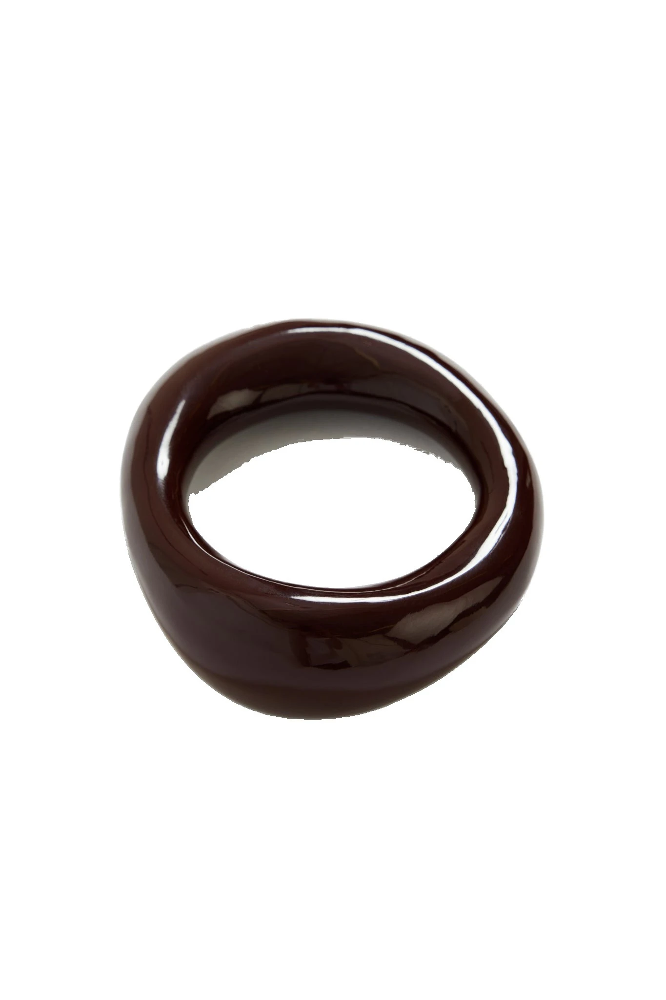 Aje Archela Resin Bangle Brown Aje Archela Resin Bangle in Brown | Bracelets | Luxury Shoes