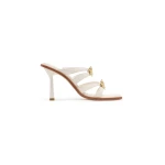 Aje Aventura Heel in Ivory | Heels | Luxury Shoes 