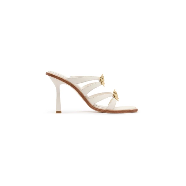 Aje Aventura Heel in Ivory | Heels | Luxury Shoes 