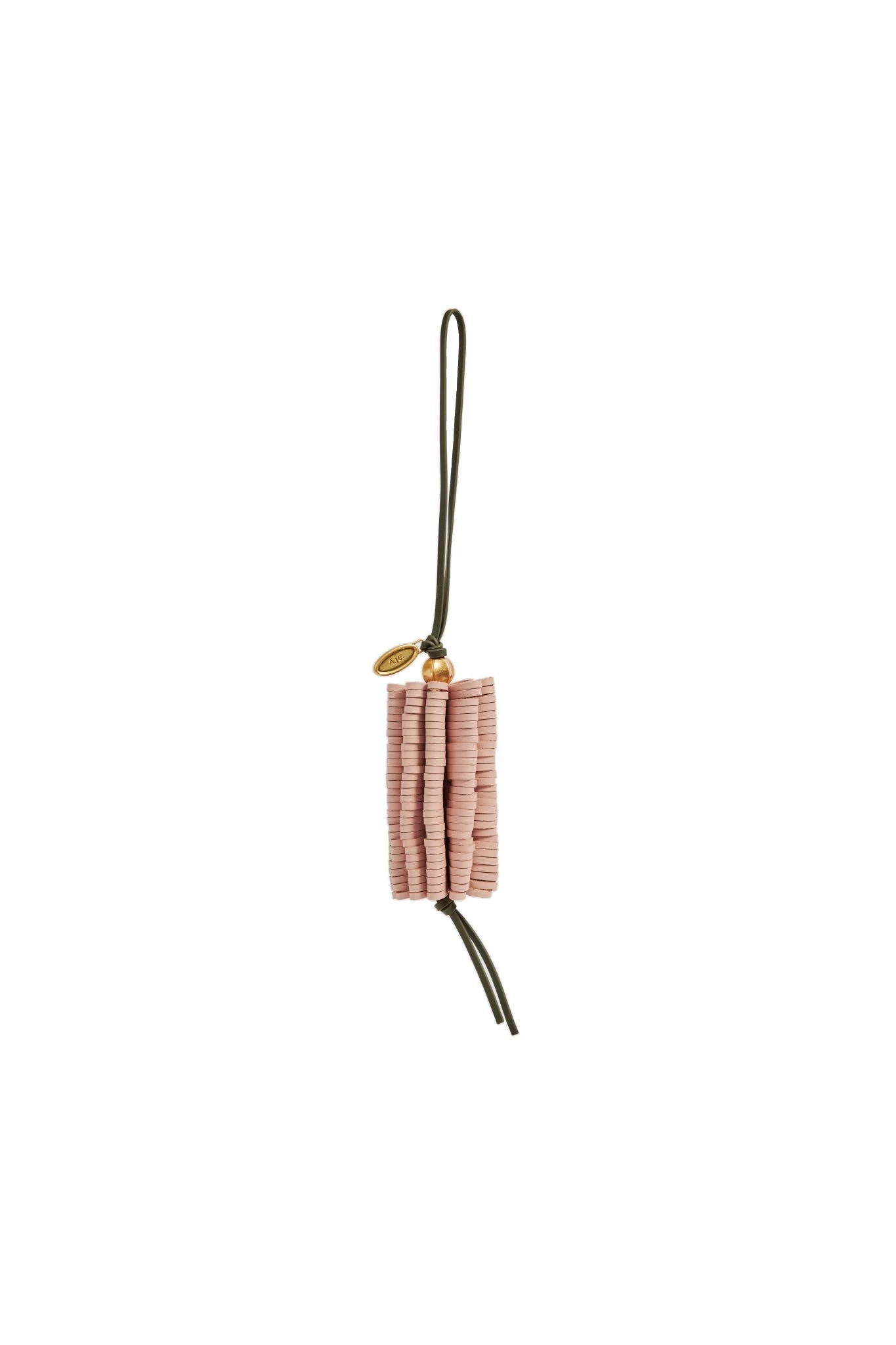 Aje Bottle Brush Charm Pine-Fawn Pink Aje Bottle Brush Charm in Pine-Fawn Pink | Bag charms | Luxury Shoes