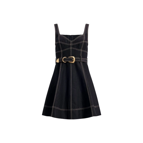 Aje Canvas Mini Dress