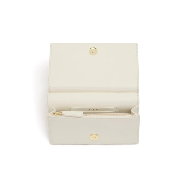 Aje Cece Clutch in Ivory | Clutch Bags | Luxury Shoes 