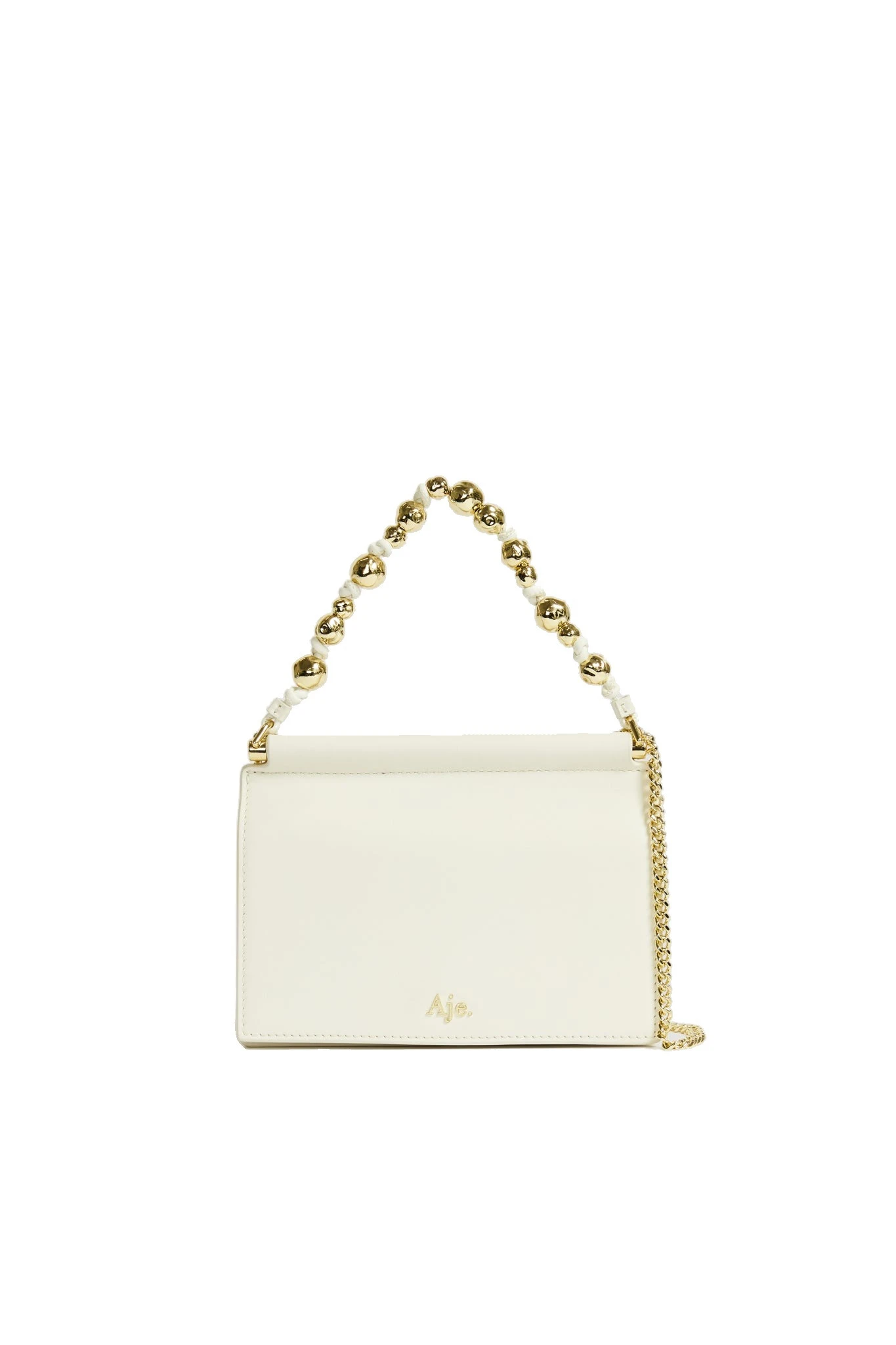 Aje Cece Clutch Ivory Aje Cece Clutch in Ivory | Clutch Bags | Luxury Shoes