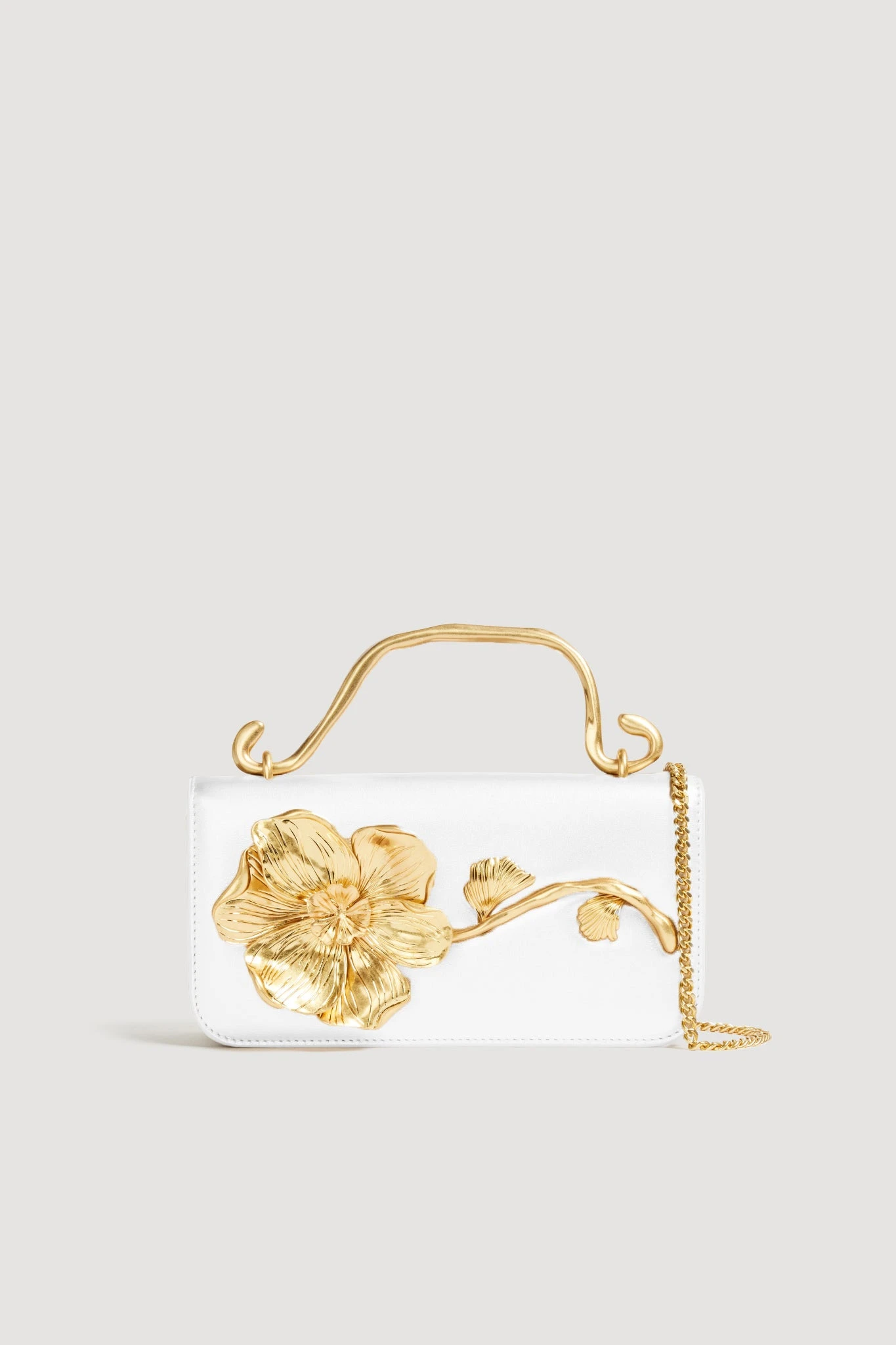 Aje Celeste Flower Clutch Ivory Aje Celeste Flower Clutch in Ivory | Clutch Bags | Luxury Shoes