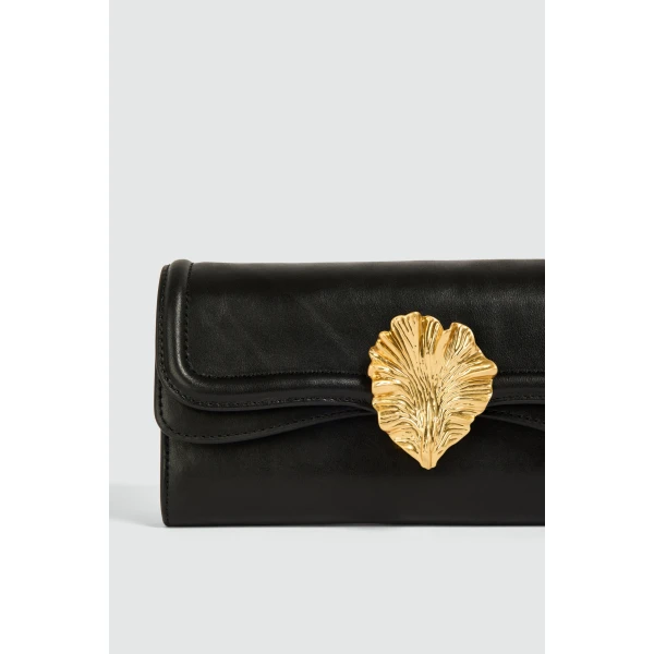 Aje Cezanne Clutch in Black | Clutch Bags | Luxury Shoes 
