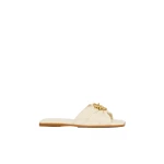 Aje Cezanne Slide in Ivory | Flip Flops & Slides | Luxury Shoes 