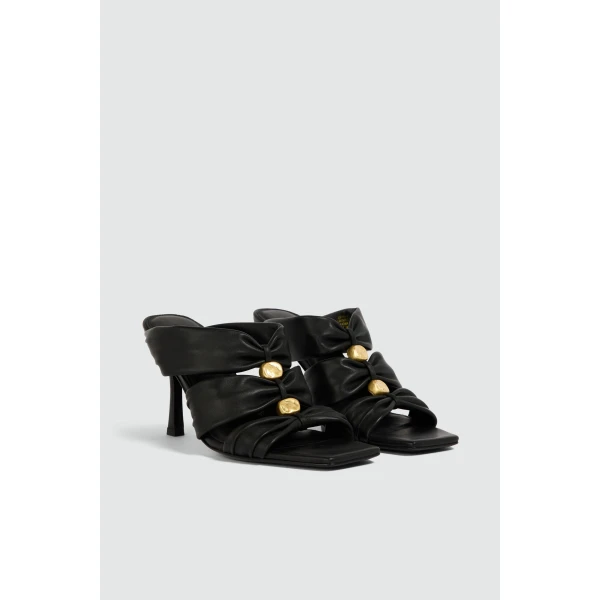 Aje Clara Heel in Black | Heels | Luxury Shoes 