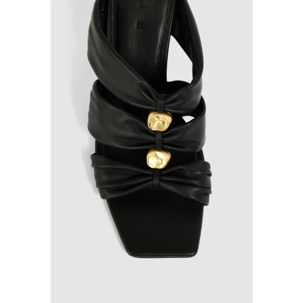Aje Clara Heel in Black | Heels | Luxury Shoes 