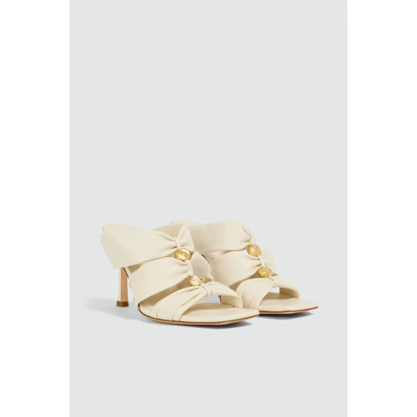 Aje Clara Heel in Ivory | Heels | Luxury Shoes 