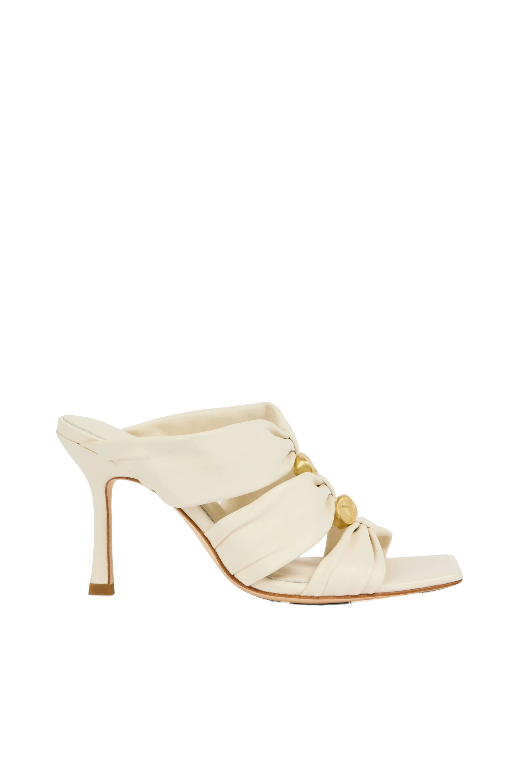 Aje Clara Heel Ivory Aje Clara Heel in Ivory | Heels | Luxury Shoes