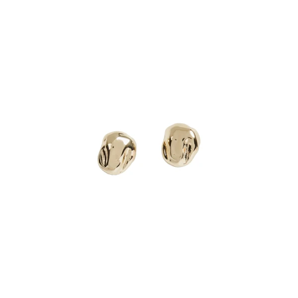 Aje Constance Stud in Gold | Earrings | Luxury Shoes 