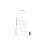 Aje Corine Halter Top in White | Tops | Luxury Shoes 