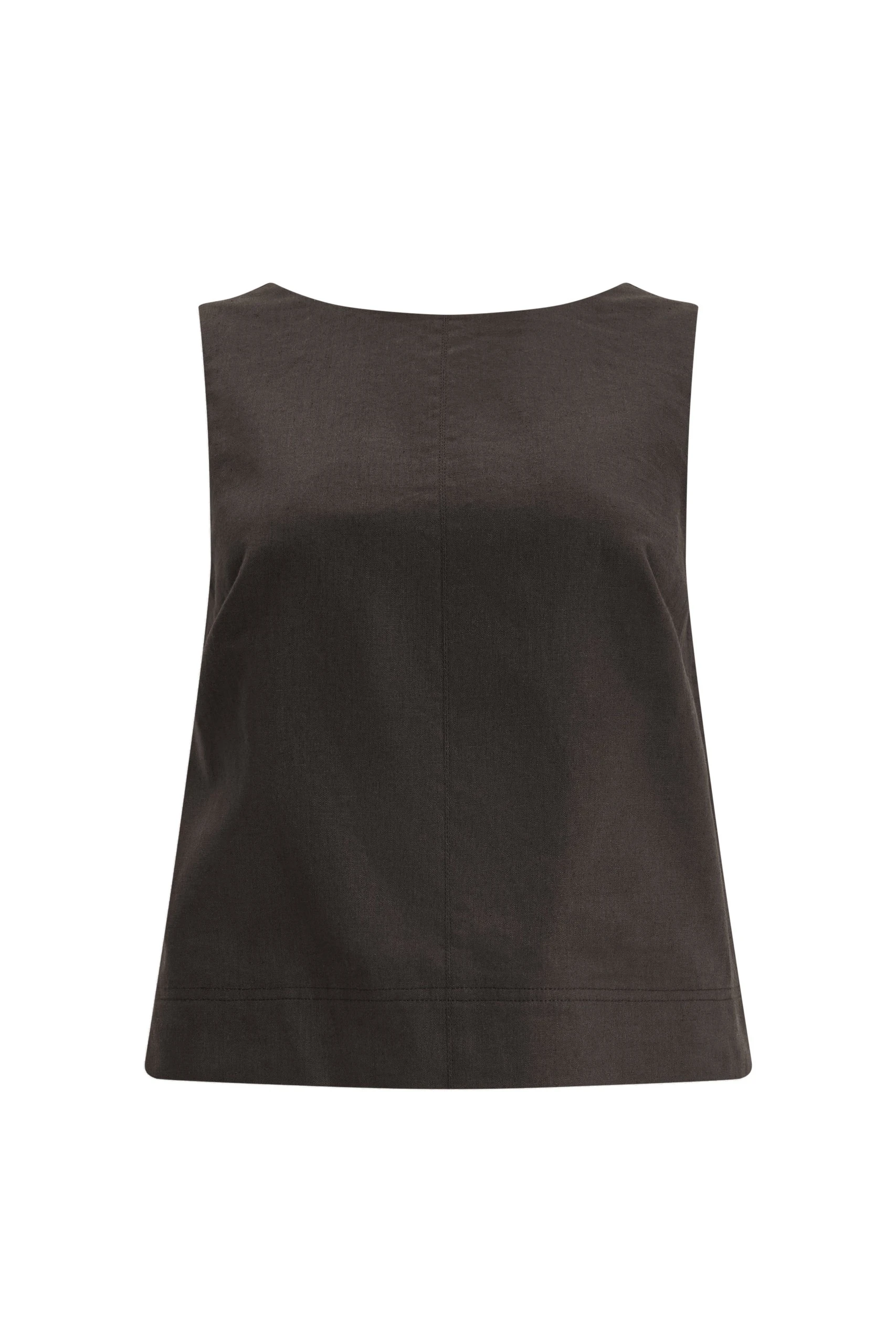 Aje Corine High Neck Top Chocolate Aje Corine High Neck Top in Chocolate | Tops | Luxury Shoes
