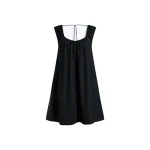 Aje Corine Linen Mini Dress in Black | Mini Dresses | Luxury Shoes 