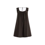 Aje Corine Linen Mini Dress Chocolate Aje Corine Linen Mini Dress in Chocolate | Mini Dresses | Luxury Shoes