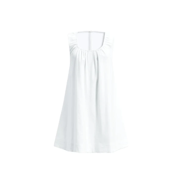 Aje Corine Linen Mini Dress in White | Mini Dresses | Luxury Shoes 