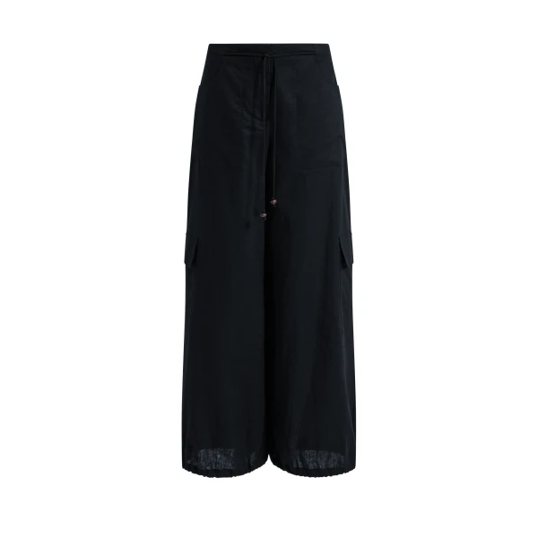 Aje Corine Relaxed Cargo Pant in Black | Pants | Luxury Shoes 