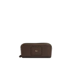 Aje Cove Beauty Case in Chocolate | Wallets & Purses | Luxury Shoes 
