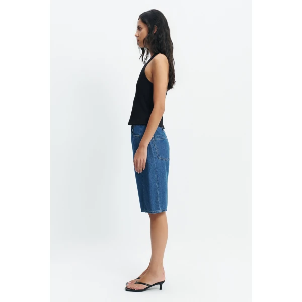 Aje Cowrie Halter Tank in Black | Tops | Luxury Shoes 