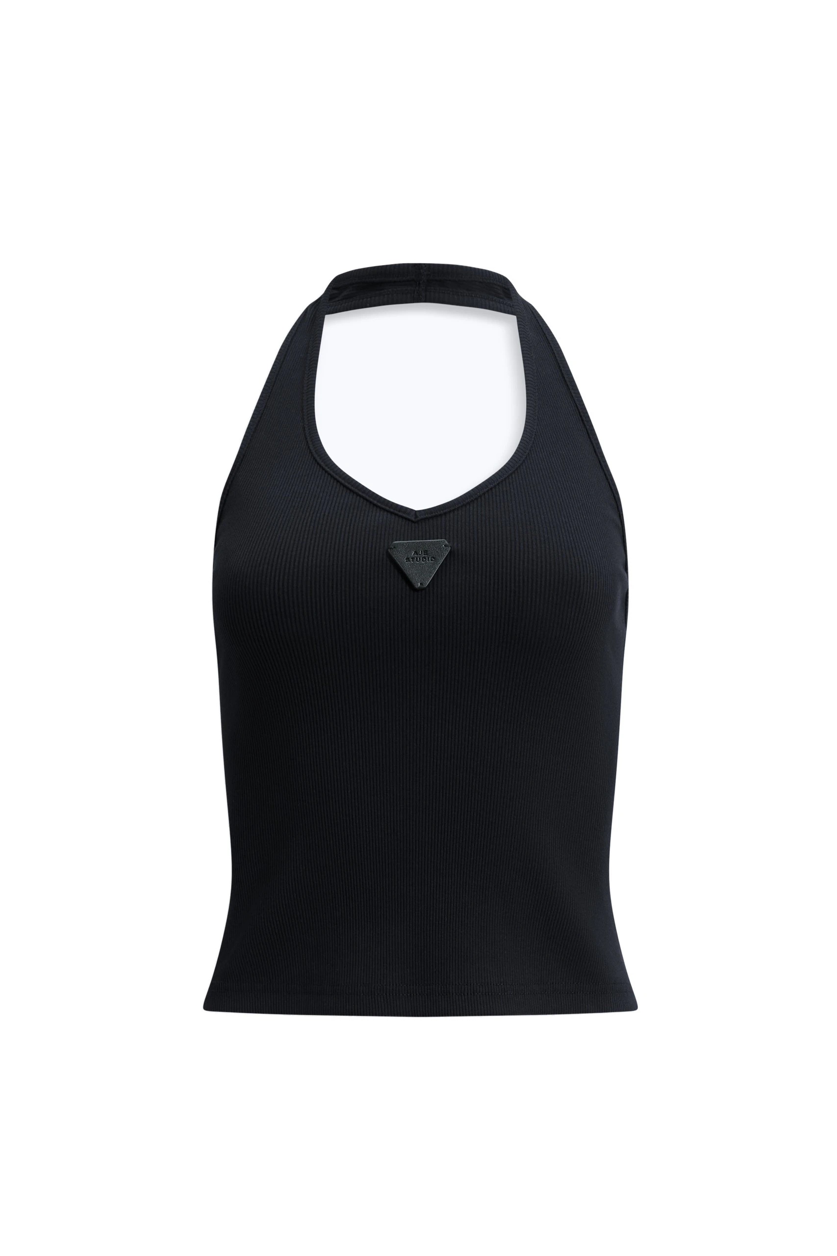 Aje Cowrie Halter Tank Black Aje Cowrie Halter Tank in Black | Tops | Luxury Shoes