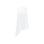 Aje Dawn Asymmetric Top in Ivory | Tops | Luxury Shoes 
