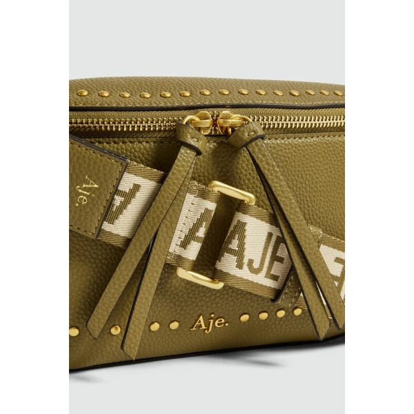 Aje Dekota Belt Bag in Olive | Shoulder & Crossbody Bags | Luxury Shoes 