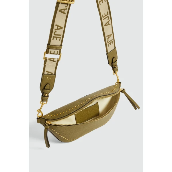 Aje Dekota Belt Bag in Olive | Shoulder & Crossbody Bags | Luxury Shoes 