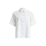 Aje Ella Oversized Shirt in White | Shirts | Luxury Shoes 