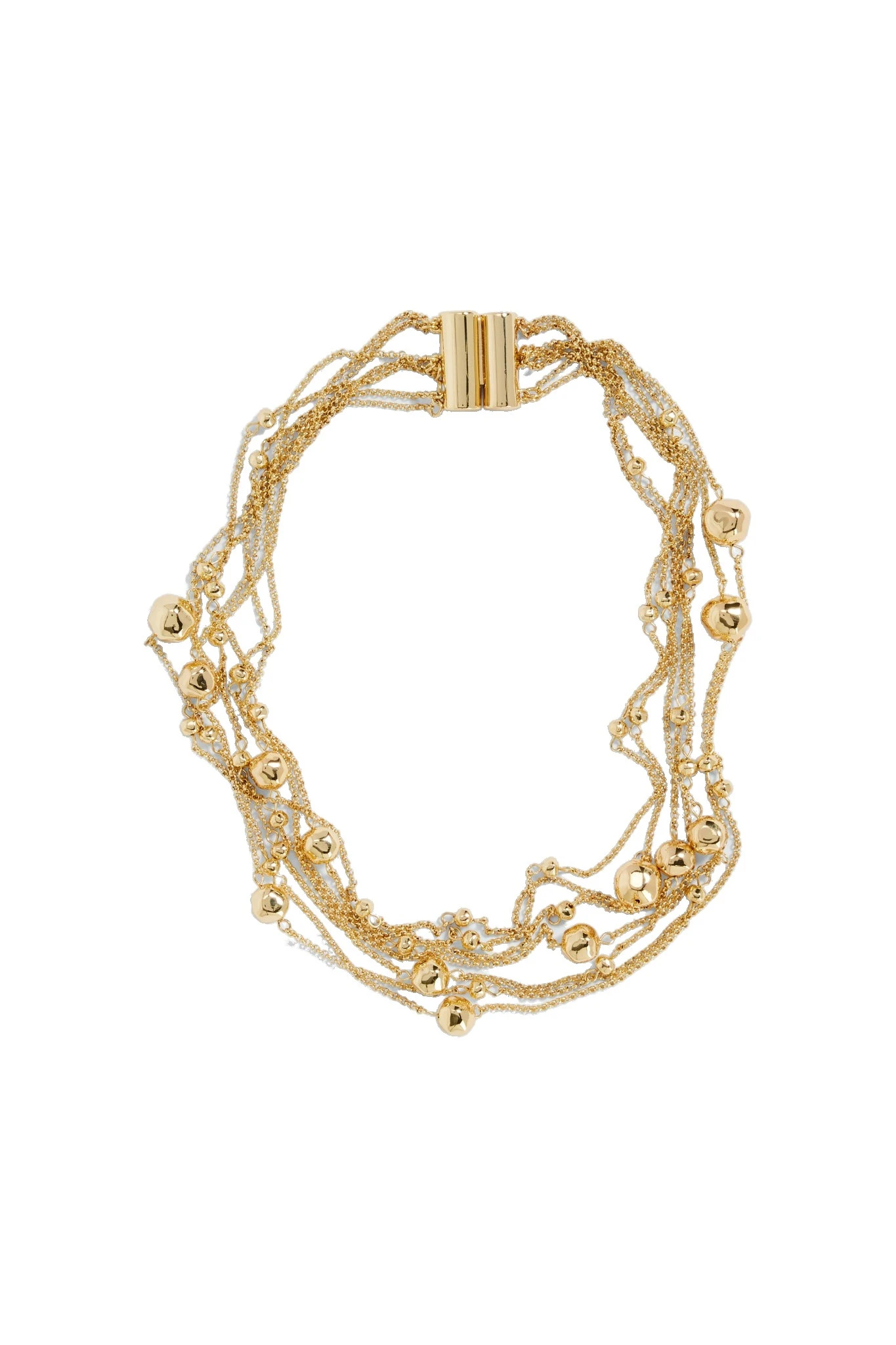 Aje Elle Gold Necklace Gold Aje Elle Gold Necklace in Gold | Necklace | Luxury Shoes