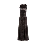 Aje Elysian Sequin Gown