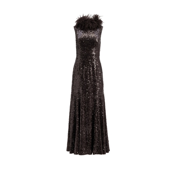 Aje Elysian Sequin Gown