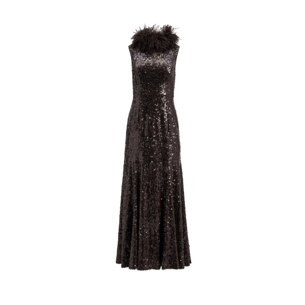 Aje Elysian Sequin Gown