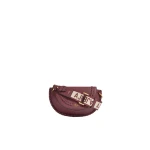 Aje Emery Small Saddle Bag in Mulberry | Shoulder & Crossbody Bags | Luxury Shoes 