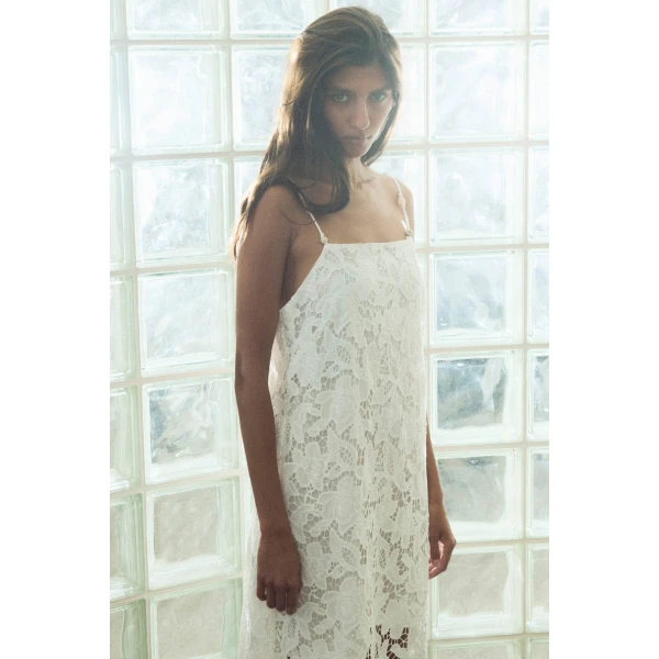 Aje Estelle Maxi Dress in White | Maxi Dresses | Luxury Shoes 