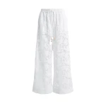 Aje Estelle Wide Leg Pant in White | Pants | Luxury Shoes 