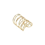 Aje Eterna Cuff in Gold | Bracelets | Luxury Shoes 