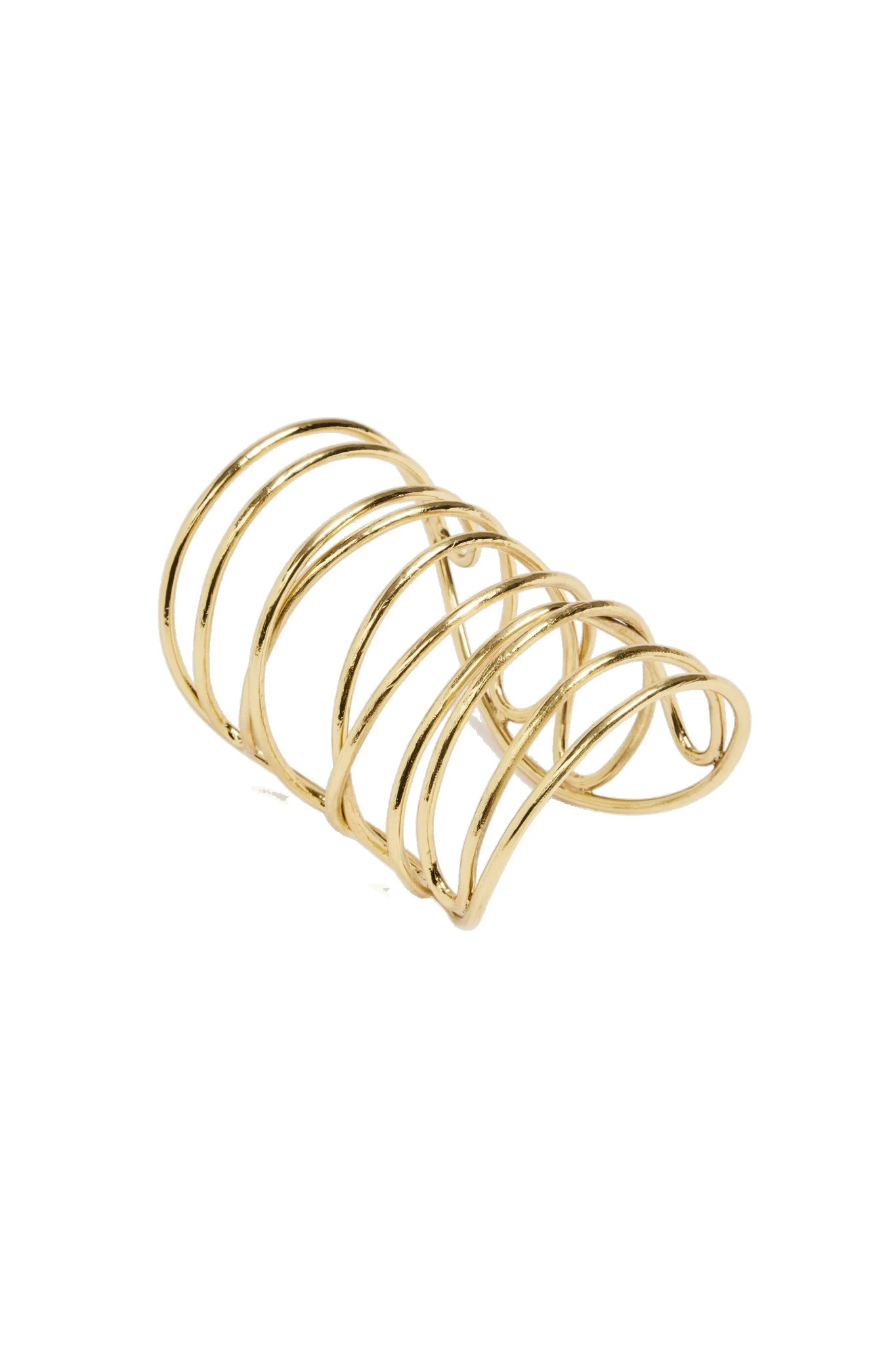 Aje Eterna Cuff Gold Aje Eterna Cuff in Gold | Bracelets | Luxury Shoes