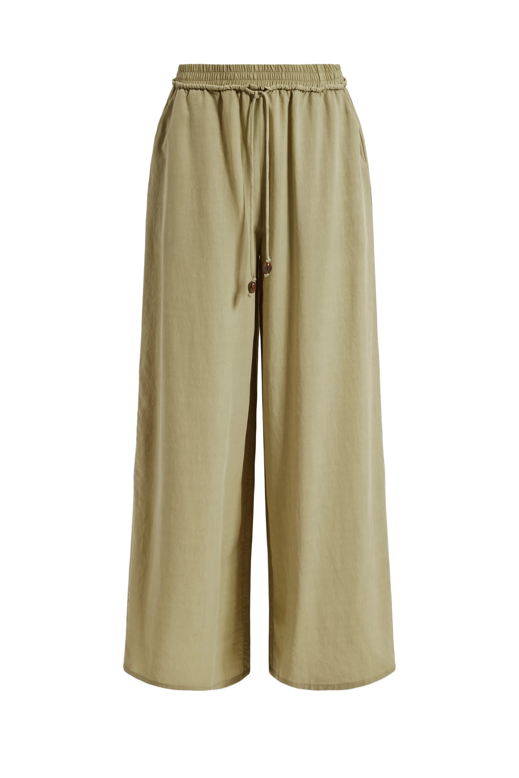 Aje Evie Relaxed Pant Pale Olive Aje Evie Relaxed Pant in Pale Olive | Pants | Luxury Shoes