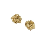 Aje Fey Micro Stud in Gold | Earrings | Luxury Shoes 